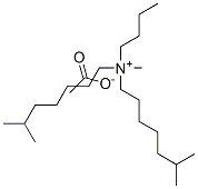 butyldiisooctylmethylammonium acetate Structure