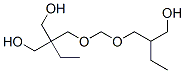 2-ethyl-2-[[[2-(hydroxymethyl)butoxy]methoxy]methyl]propane-1,3-diol Struktur