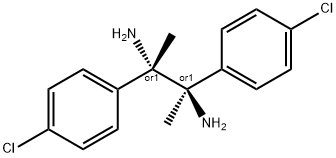 (2R,3S)-Rel-2,3-bis(4-chlorophenyl)-2,3-butanediaMine Structure