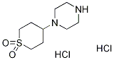 piperazine, 1-(tetrahydro-1,1-dioxido-2H-thiopyran-4-yl)-|4-(哌嗪-1-基)-1Λ6-噻烷-1,1-二酮二盐酸盐