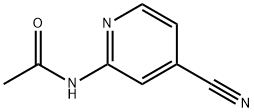 N-(4-CYANO-2-PYRIDINYL)-ACETAMIDE Structure
