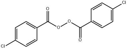 p-Chlorobenzoyl peroxide Bis(p-ehlorobenzoyl)peroxide Struktur