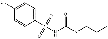 CHLORPROPAMIDE Struktur