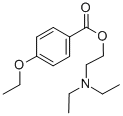 2-diethylaminoethyl 4-ethoxybenzoate Structure