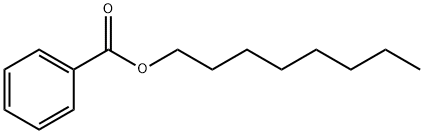 安息香酸オクチル 化学構造式