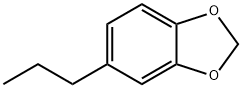 1,2-メチレンジオキシ-4-プロピルベンゼン 化学構造式