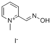 PYRIDINE-2-CARBOXALDOXIME METHIODIDE Structure