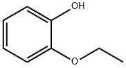 2-エトキシフェノール 化学構造式