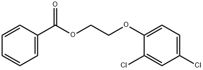 2-(2,4-dichlorophenoxy)ethyl benzoate Structure
