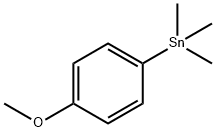 4-Methoxyphenyltrimethylstannane Structure