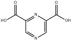 2,6-吡嗪二甲酸, 940-07-8, 结构式
