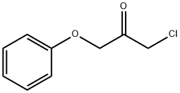 1-氯-3-苯氧基-2-丙酮 结构式
