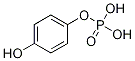 1,4-Benzenediol, 1-(dihydrogen phosphate) Struktur