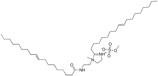 94006-22-1 2-(8-heptadecenyl)-4,5-dihydro-1-methyl-1-[2-[(1-oxo-9-octadecenyl)amino]ethyl]-1H-imidazolium methyl sulphate