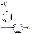 barium(2+) 4,4'-isopropylidenebisphenolate Structure