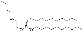 2-butoxyethyl didecyl phosphite Structure