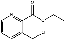 ETHYL 3-(CHLOROMETHYL)PYRIDINE-2-CARBOXYLATE Structure