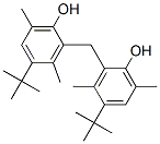 2,2'-methylenebis[4-tert-butyl-3,6-xylenol] 结构式