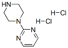 2-(1-PIPERAZINYL)PYRIMIDINE DIHYDROCHLORIDE Struktur