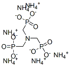 hexaammonium [nitrilotris(methylene)]trisphosphonate Structure