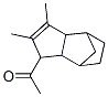 1-(3a,4,5,6,7,7a-hexahydrodimethyl-4,7-methano-1H-indenyl)ethanone Struktur