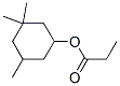 3,5,5-trimethylcyclohexyl propionate 结构式