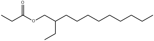2-ethylundecyl propionate Struktur