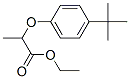 2-(4-tert-ブチルフェノキシ)プロパン酸エチル 化学構造式