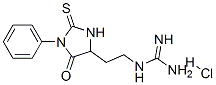 94023-04-8 [2-(5-oxo-1-phenyl-2-thioxoimidazolidin-4-yl)ethyl]guanidine monohydrochloride