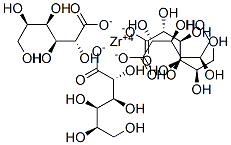 zirconium D-gluconate 结构式