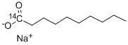 DECANOIC ACID-CARBOXY-14C SODIUM Struktur