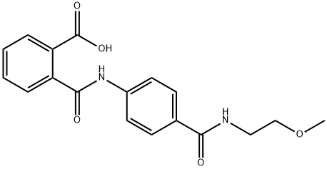 940488-60-8 2-((4-((2-甲氧基乙基)氨基甲酰基)苯基)氨基甲酰基)苯甲酸