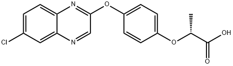 キザロホップ-P 化学構造式