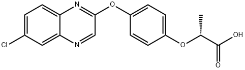 精喹禾灵 结构式