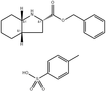 L-八氢吲哚-2-羧酸苄酯对甲苯磺酸盐, 94062-52-9, 结构式