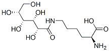 N6-D-葡萄糖酰基-L-赖氨酸, 94071-01-9, 结构式