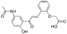 94071-10-0 (E)-[2-[3-[5-(acetylamino)-2-hydroxyphenyl]-3-oxo-1-propenyl]phenoxy]acetic acid