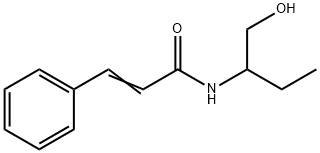 N-[1-(hydroxymethyl)propyl]cinnamamide Structure