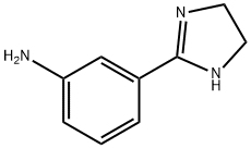 3-4,5-二氢-1H-咪唑-2-基)苯胺, 94086-79-0, 结构式