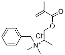 benzyldimethyl[methyl-2-[(2-methyl-1-oxoallyl)oxy]ethyl]ammonium chloride Structure