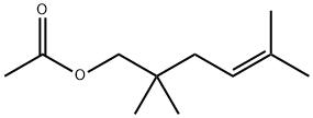 2,2,5-trimethylhex-4-enyl acetate Struktur