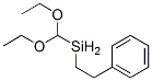 diethoxymethyl(2-phenylethyl)silane Struktur