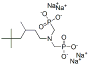 [(3,5,5-トリメチルヘキシルイミノ)ビス(メチレン)]ビスホスホン酸テトラナトリウム 化学構造式