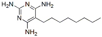 5-octylpyrimidine-2,4,6-triamine Structure