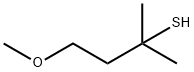 4-メトキシ-2-メチルブタン-2-チオール 化学構造式