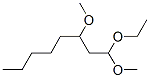 1-ethoxy-1,3-dimethoxyoctane Struktur