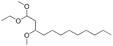1-ethoxy-1,3-dimethoxydodecane Structure