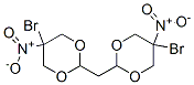 2,2'-methylenebis[5-bromo-5-nitro-1,3-dioxane] Struktur