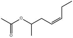 (Z)-1-methylhex-3-enyl acetate Structure