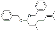 1,1'-[(3,7-dimethyl-6-octenylidene)bis(oxymethylene)]bisbenzene Structure
